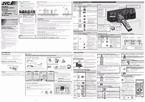 Mode d'emploi JVC MX-KC68