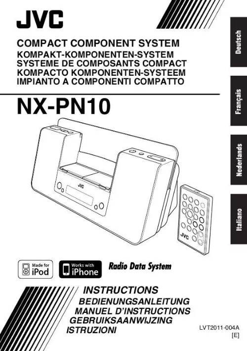 Mode d'emploi JVC NX-PN10E