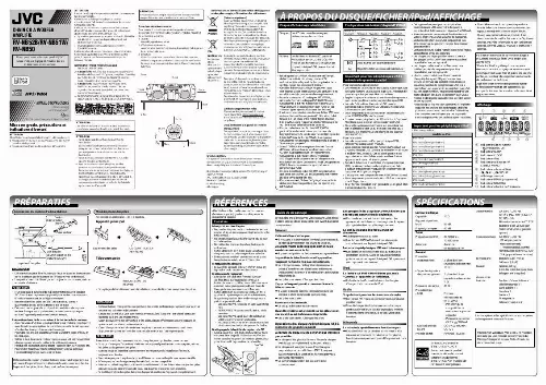 Mode d'emploi JVC RV-NB51W