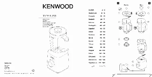 Mode d'emploi KENWOOD BLP31.A0WH