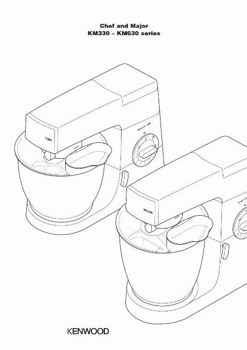 Mode d'emploi KENWOOD KM416