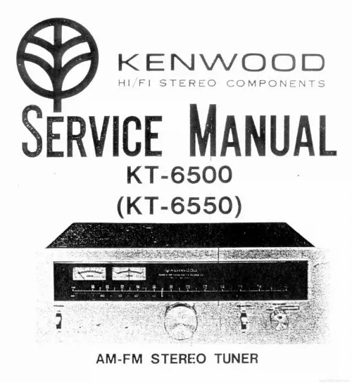 Mode d'emploi KENWOOD KT 6500