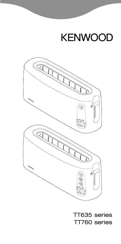 Mode d'emploi KENWOOD TT635