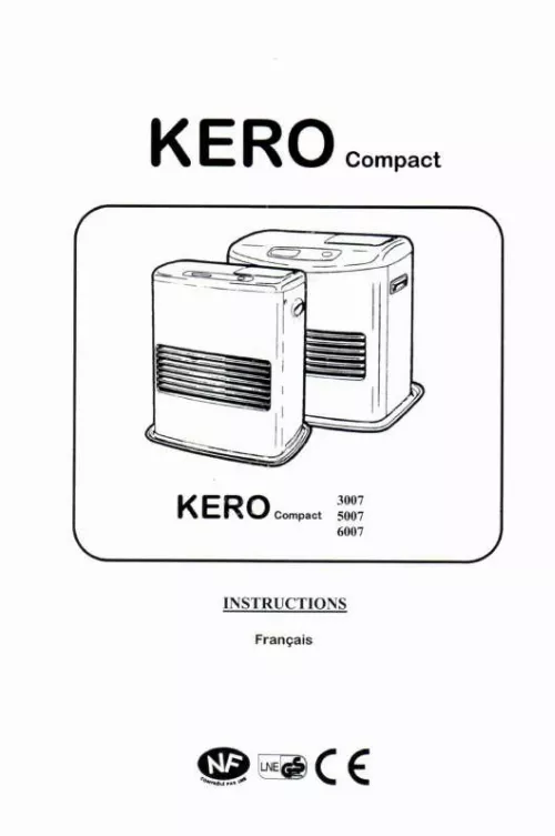 Mode d'emploi KERO COMPACT 5007
