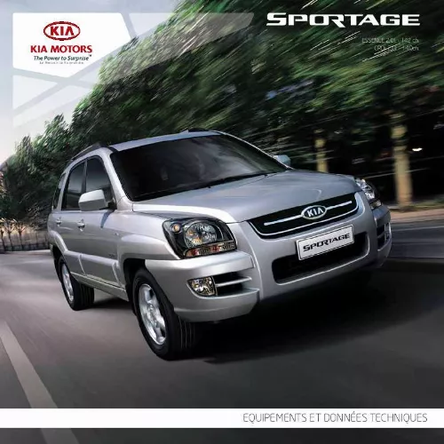 Mode d'emploi KIA SPORTAGE