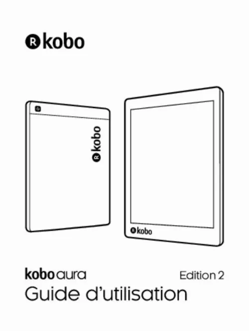 Mode d'emploi KOBO AURA 2