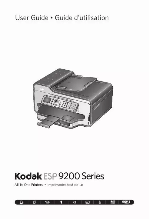 Mode d'emploi KODAK ESP 9200