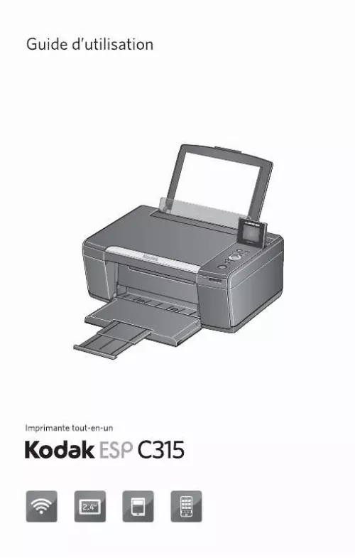 Mode d'emploi KODAK ESP C315