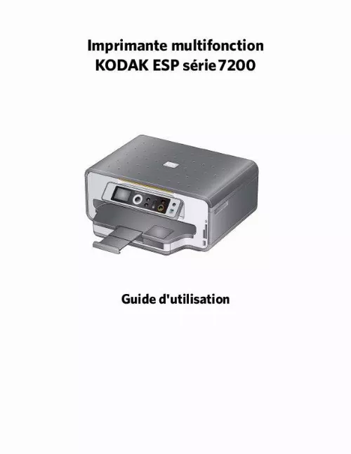 Mode d'emploi KODAK ESP7200