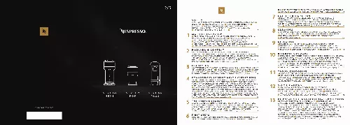 Mode d'emploi KRUPS NESPRESSO VERTUO NEXT XN910