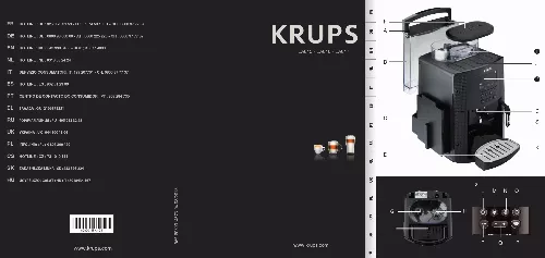 Mode d'emploi KRUPS YY3074FD