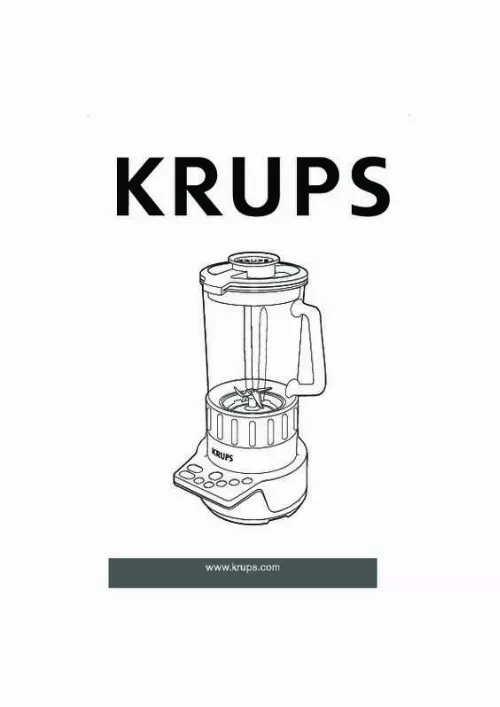 Mode d'emploi KRUPS YY8507