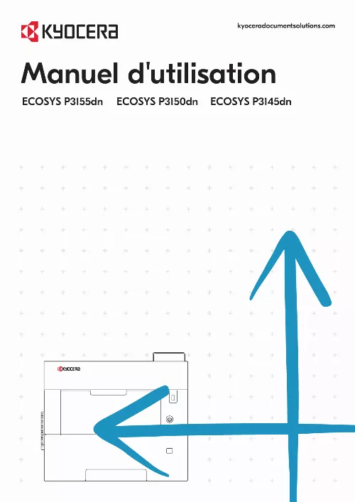 Mode d'emploi KYOCERA ECOSYS P3150DN