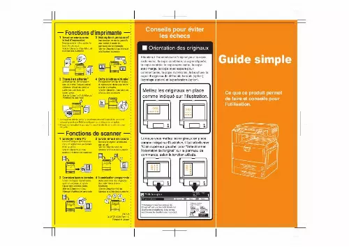 Mode d'emploi KYOCERA KM-C2520