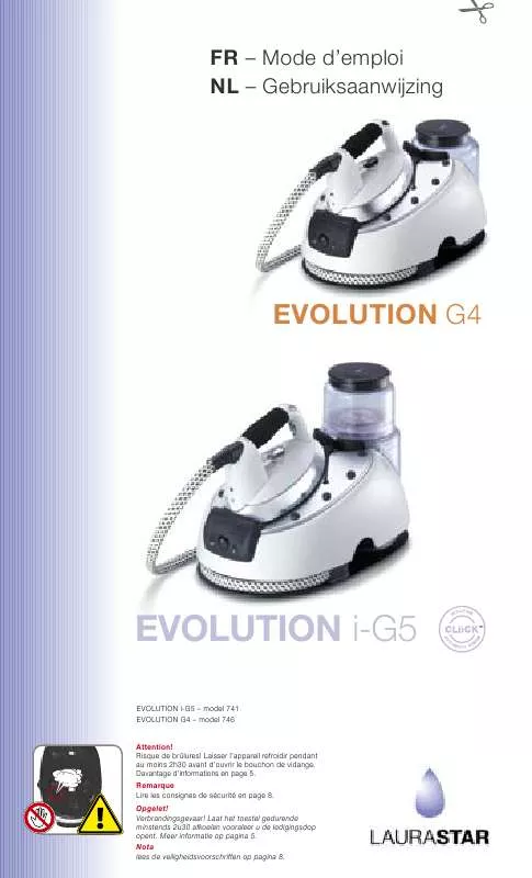 Mode d'emploi LAURASTAR EVOLUTION I-G5