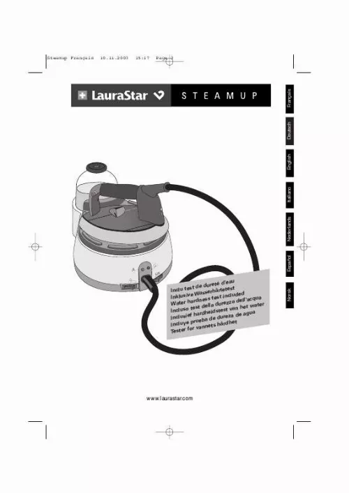 Mode d'emploi LAURASTAR STEAMUP 724