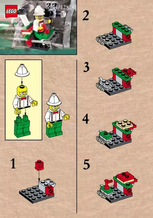 Mode d'emploi LEGO 1280