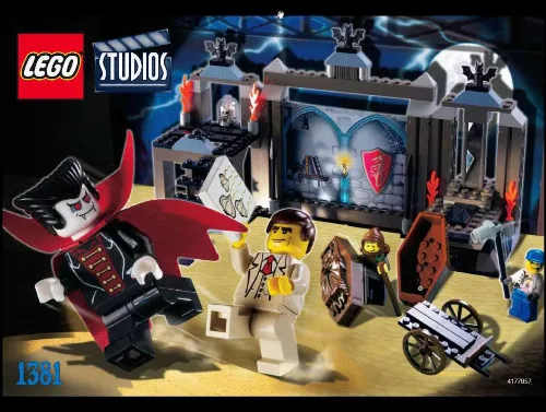 Mode d'emploi LEGO 1381 - LEGO STUDIO - VAMPIRE CRYPT