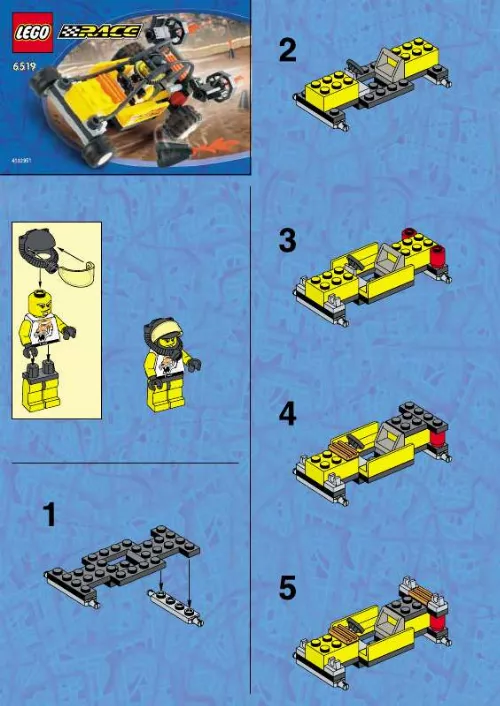 Mode d'emploi LEGO 6519