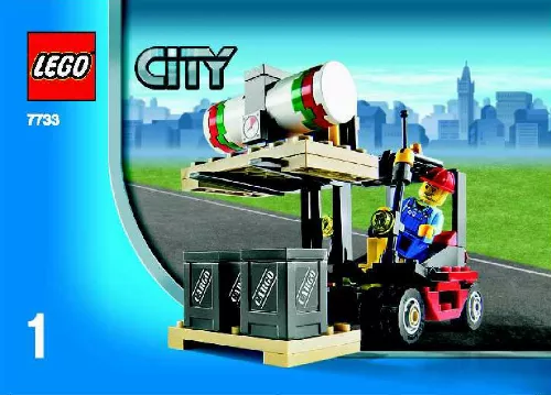 Mode d'emploi LEGO CITY 7733