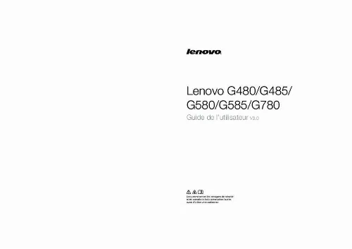 Mode d'emploi LENOVO IDEAPAD G580 (59373766)
