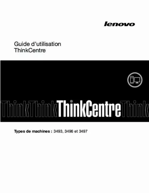 Mode d'emploi LENOVO THINKCENTRE EDGE 72 (RCCLCFR)