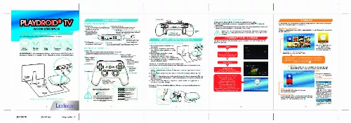 Mode d'emploi LEXIBOOK PLAYDROID TV
