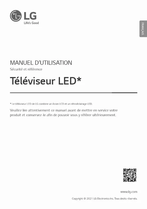 Mode d'emploi LG 43UP76906