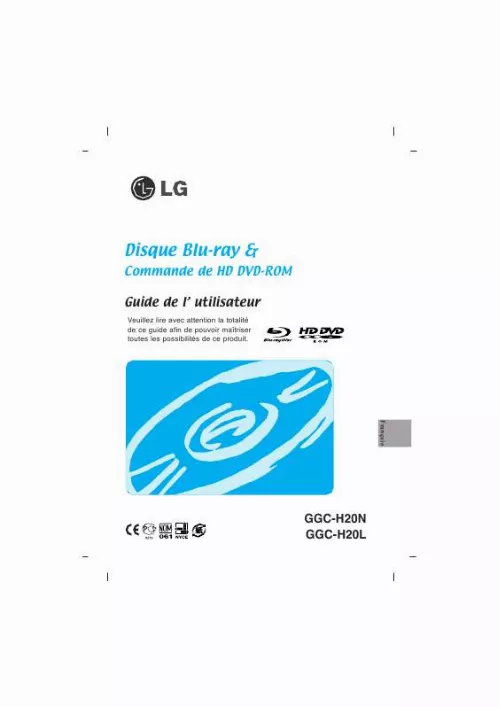 Mode d'emploi LG GGC-H20L