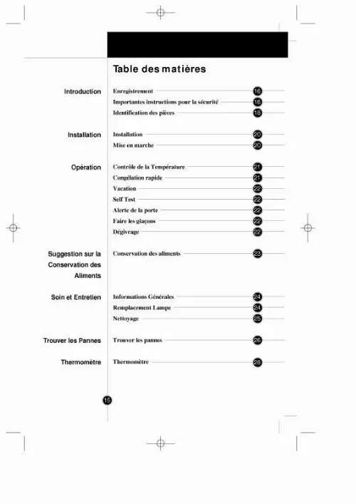 Mode d'emploi LG GR-3491SQF