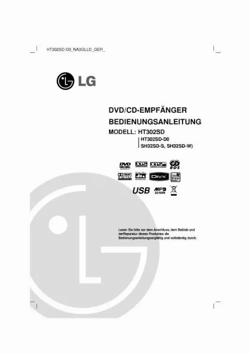 Mode d'emploi LG HT302SD