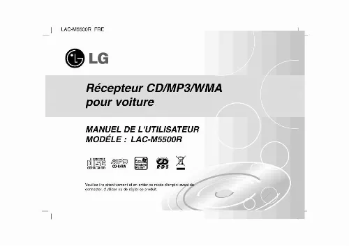 Mode d'emploi LG LAC-M5500R