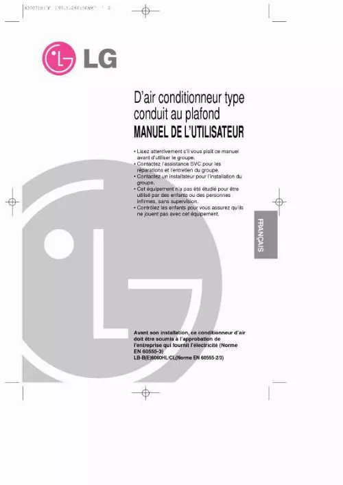 Mode d'emploi LG LB-F4280CL