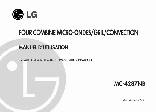 Mode d'emploi LG MC-4287NB