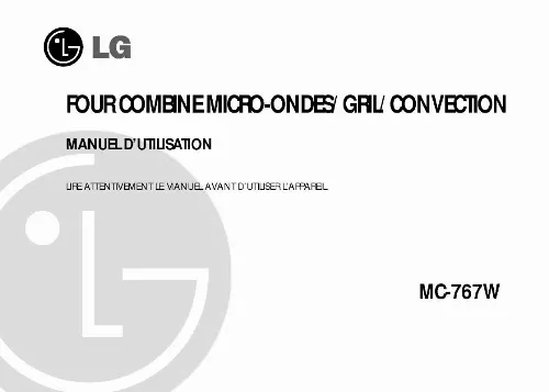 Mode d'emploi LG MC-767W