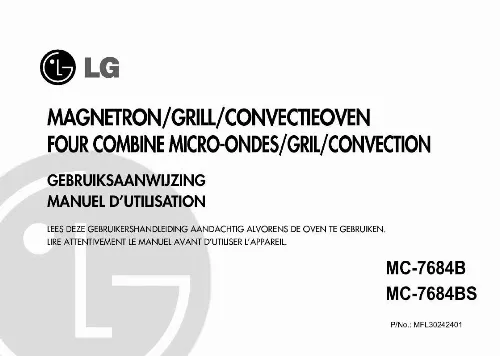 Mode d'emploi LG MC-7684B