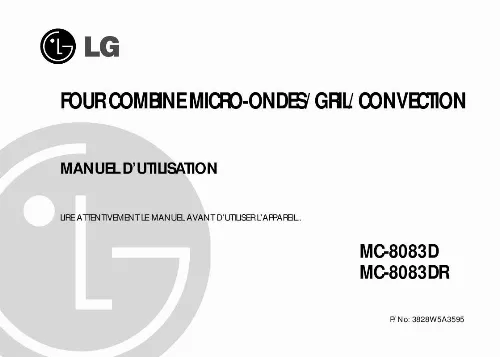Mode d'emploi LG MC-8083D