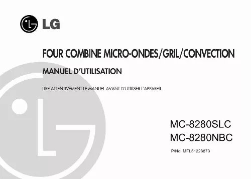 Mode d'emploi LG MC-8280-NBC