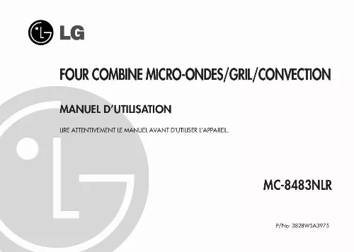 Mode d'emploi LG MC-8483NLR
