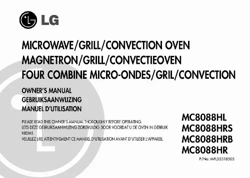 Mode d'emploi LG MC-8088HL