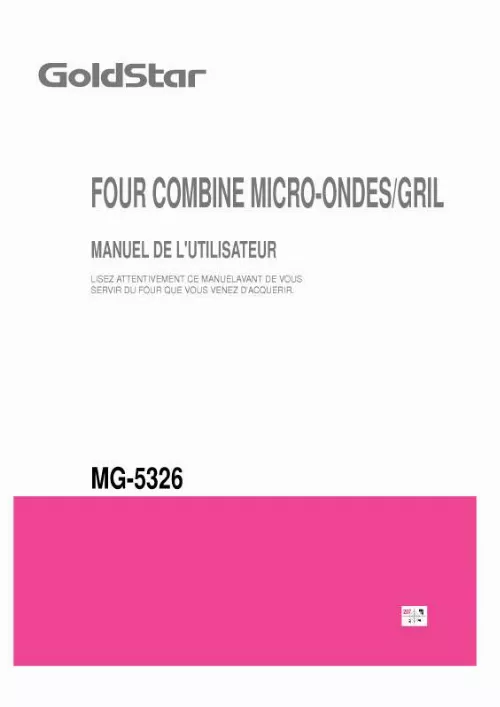 Mode d'emploi LG MG-5326