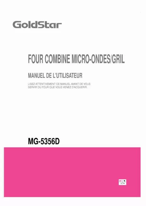 Mode d'emploi LG MG-5356D