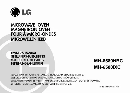 Mode d'emploi LG MH-6580-NBC
