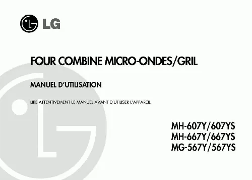 Mode d'emploi LG MH-667Y