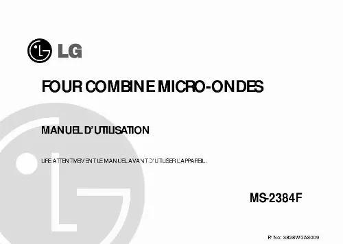 Mode d'emploi LG MS-2384F