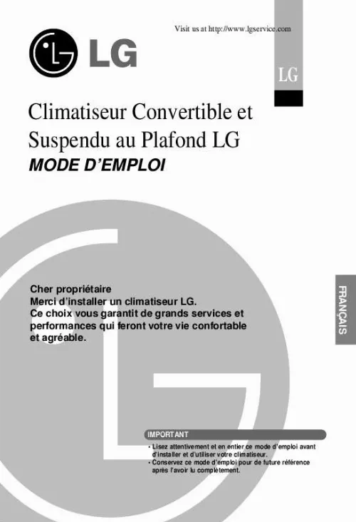 Mode d'emploi LG UV18 NBC