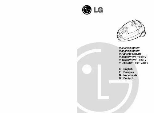 Mode d'emploi LG V-C4360HTV