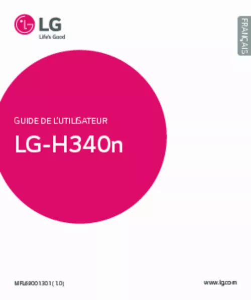 Mode d'emploi LG Y50 LEON