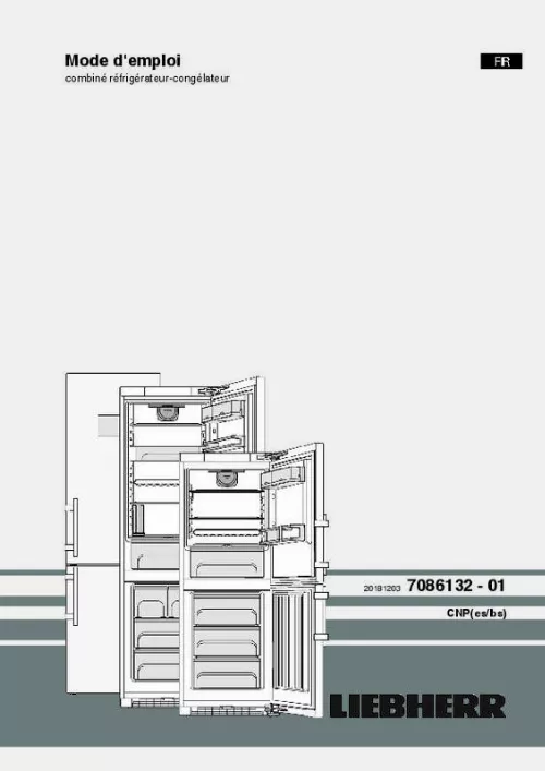 Mode d'emploi LIEBHERR CBNPES4858