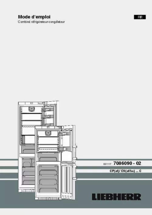 Mode d'emploi LIEBHERR CNEF4825